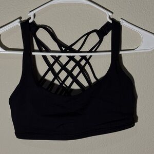 Lululemon Black Free to Be Bra